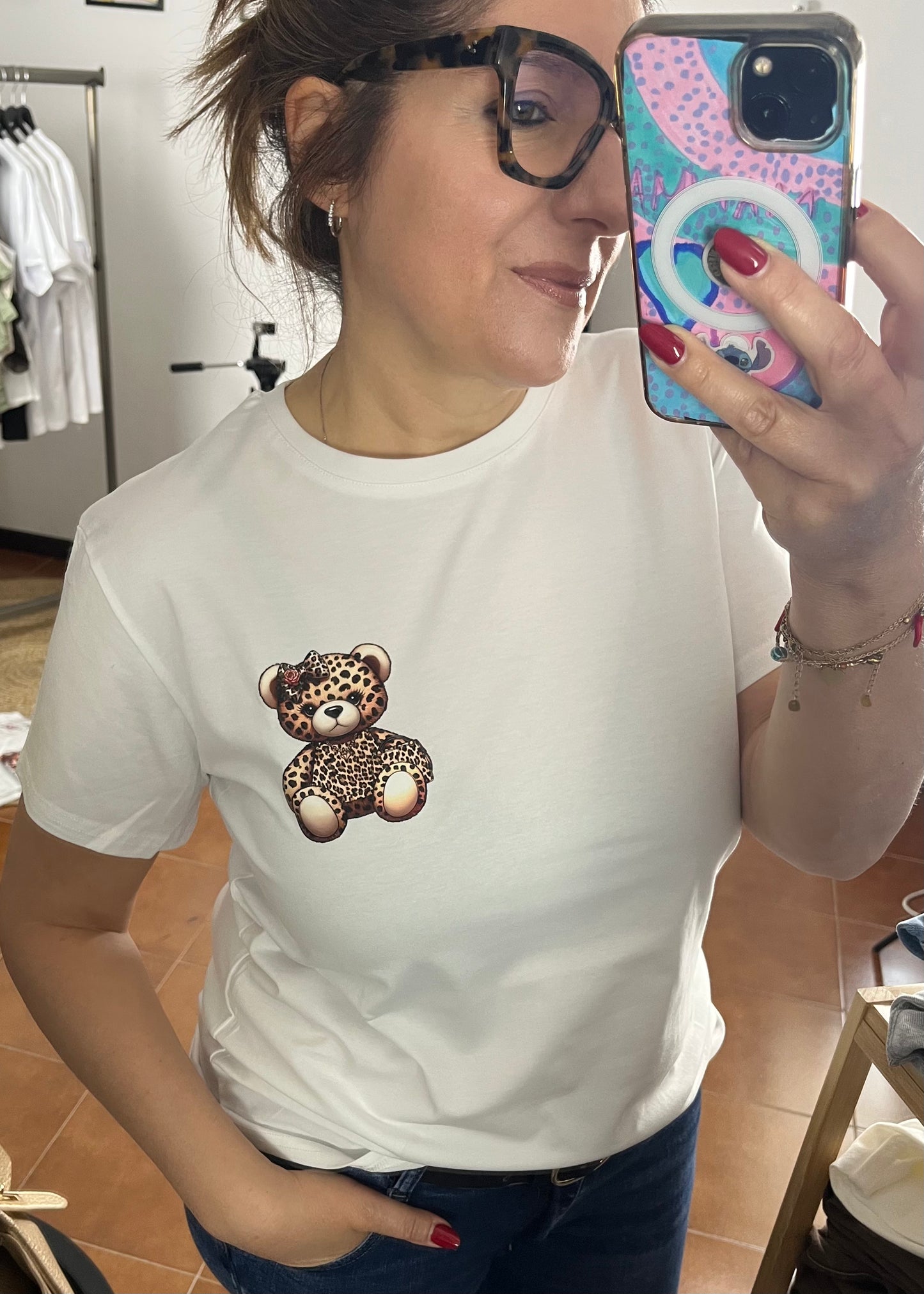 T-shirt Orsetto Over ⚫️