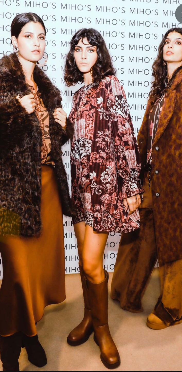 Abitino plissettato Miho’s ⚫️
