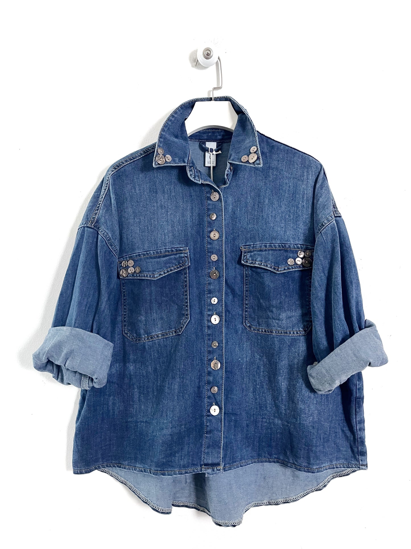 Camicia Jeans Naïf Bortoni ⚫️