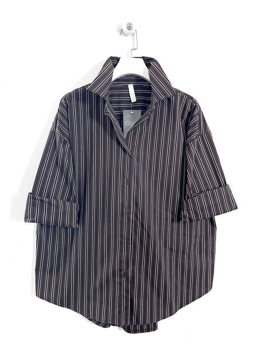 Camicia Gessata  ⚫️