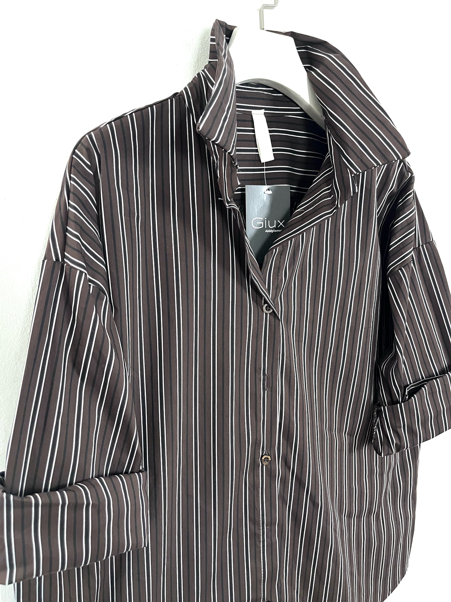 Camicia Gessata  ⚫️