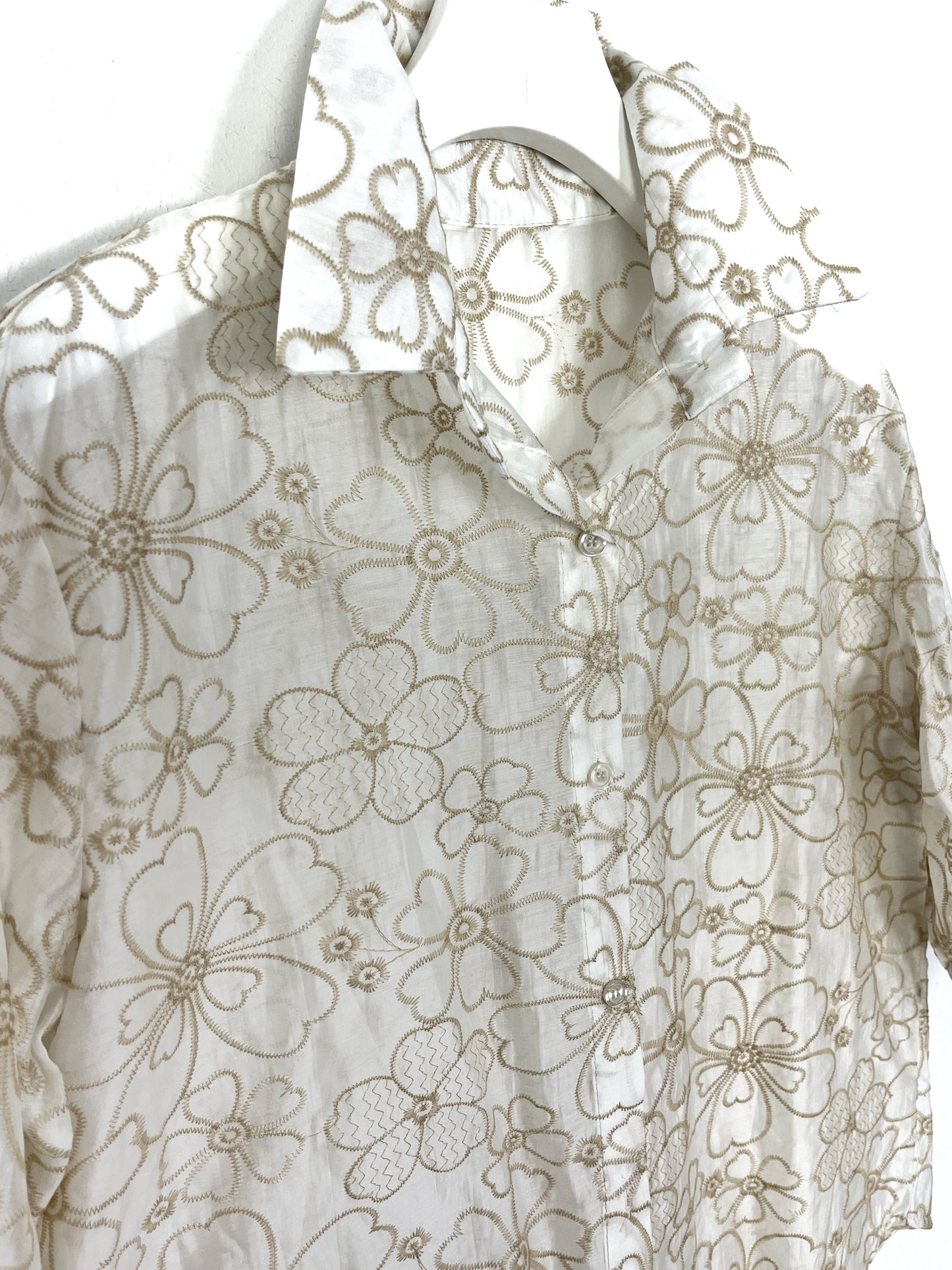 Camicia Tencell ricamata ⬛️