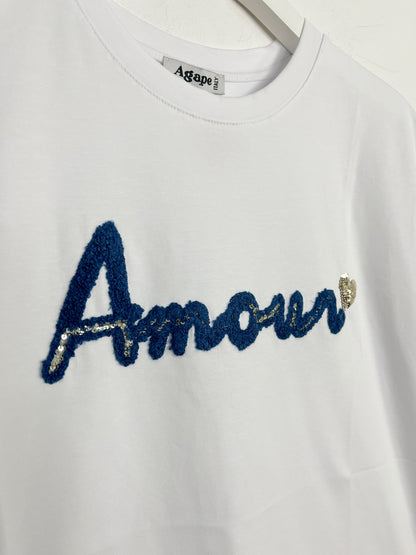 T-shirt Amour Slim ⬛️
