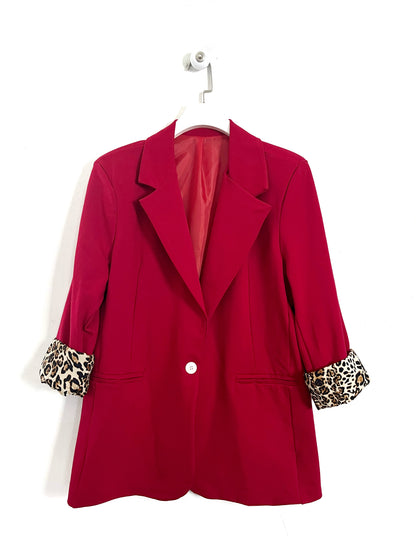 Blazer Animalier