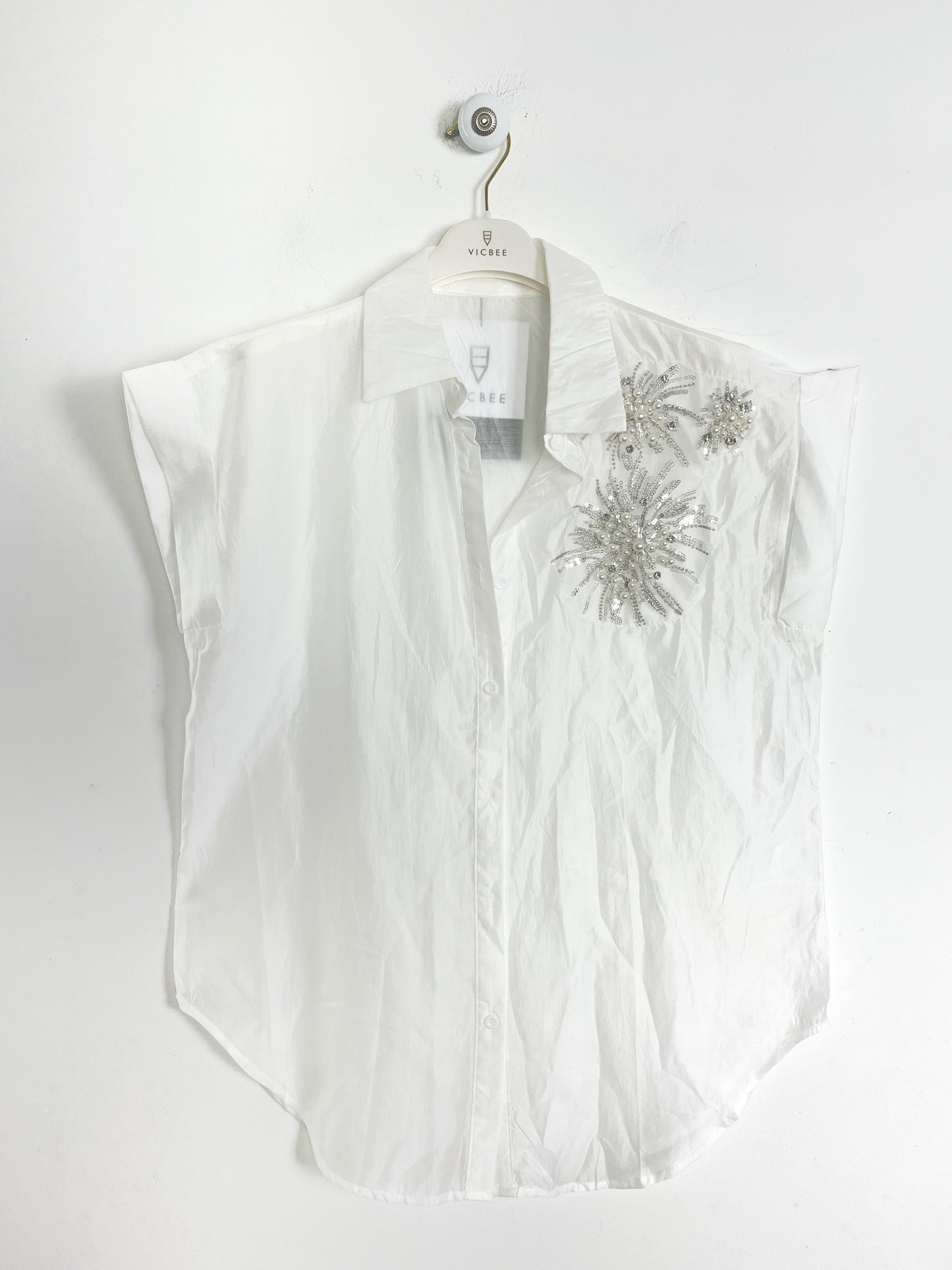 Camicia Tencel ricami