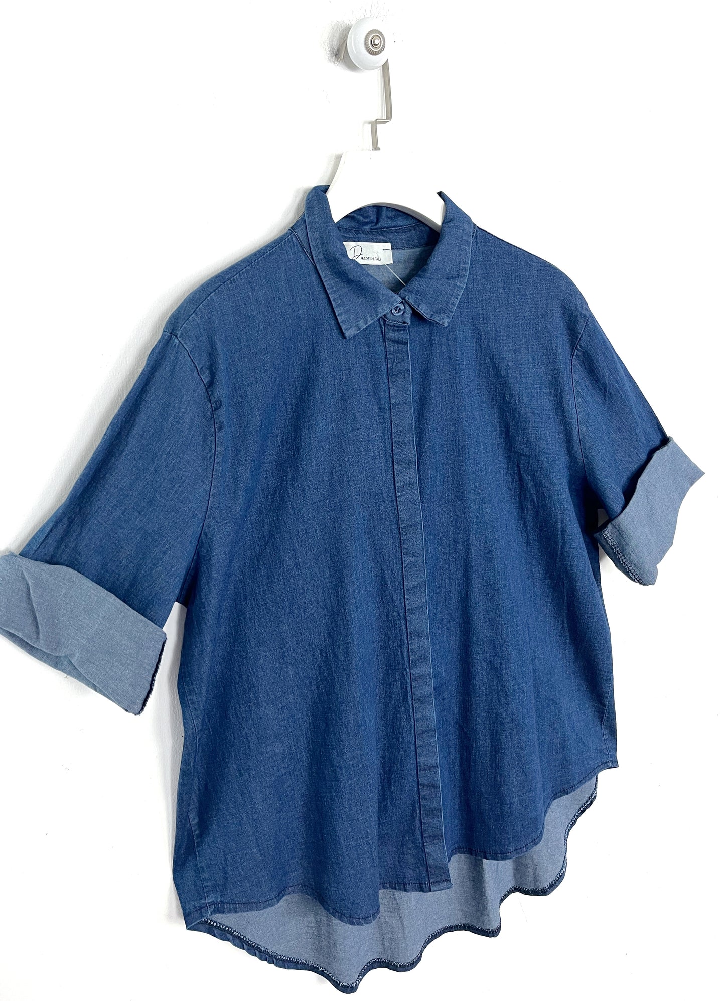 Camicia jeans Basic ⚫️