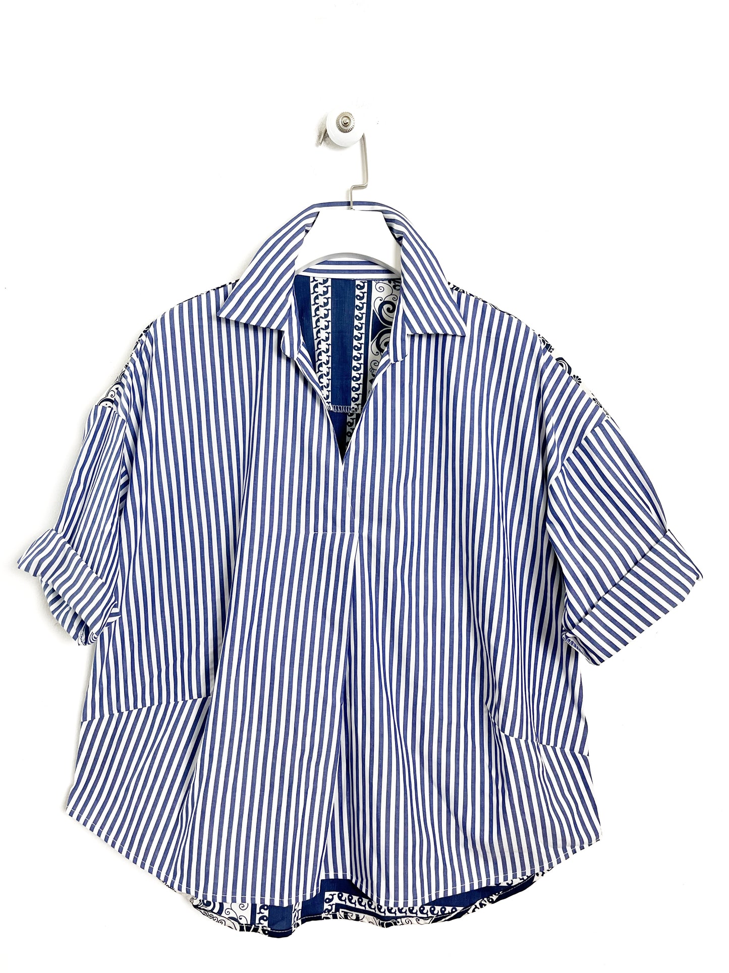 Camicia blusa stampa Bandana