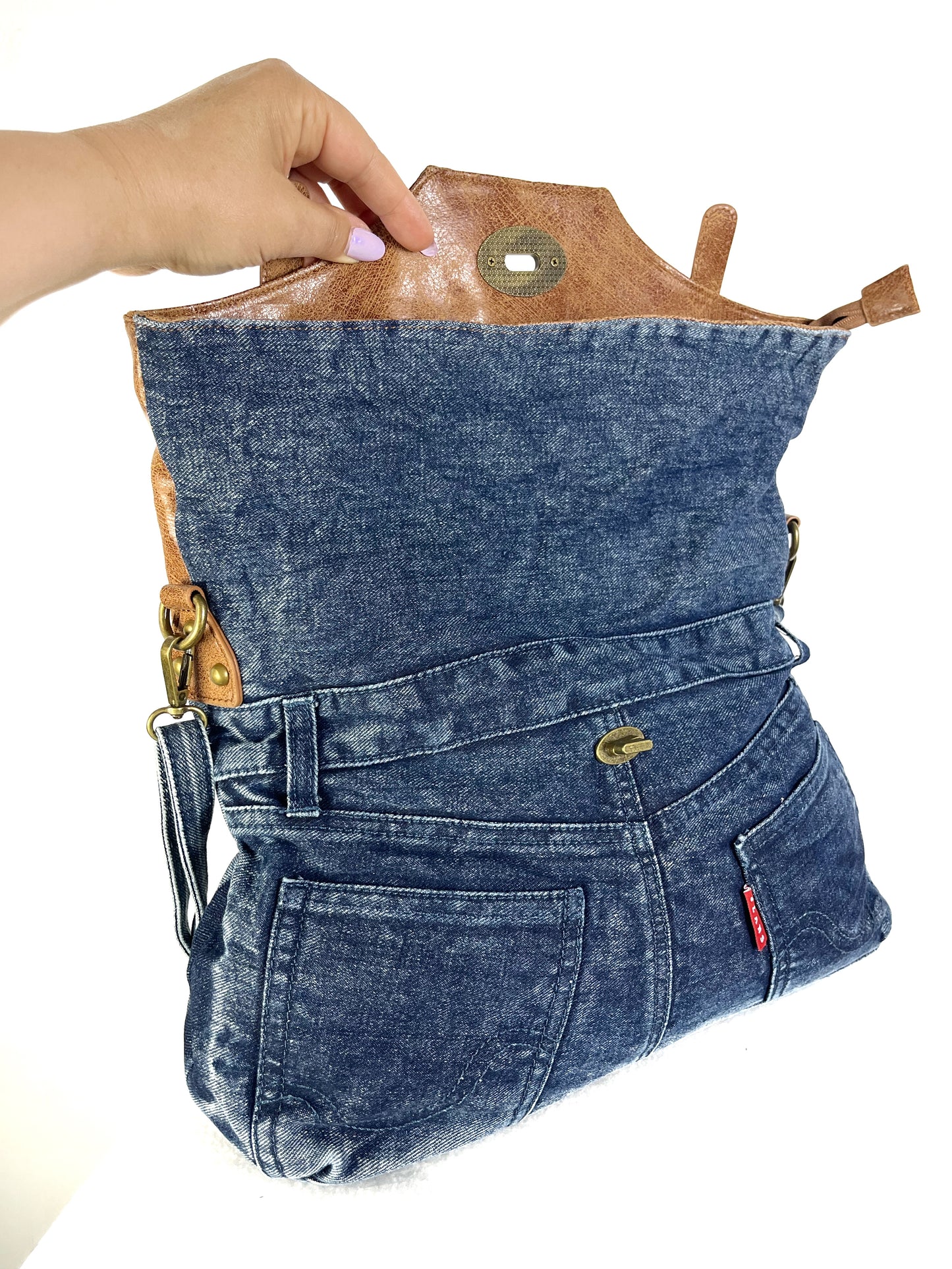 Postina Jeans e Cuoio