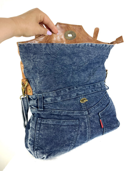 Postina Jeans e Cuoio