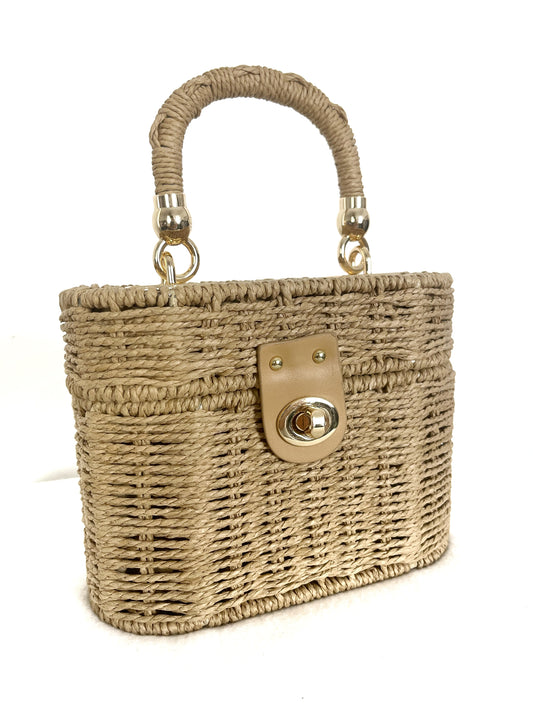 Borsa Rigida Rafia