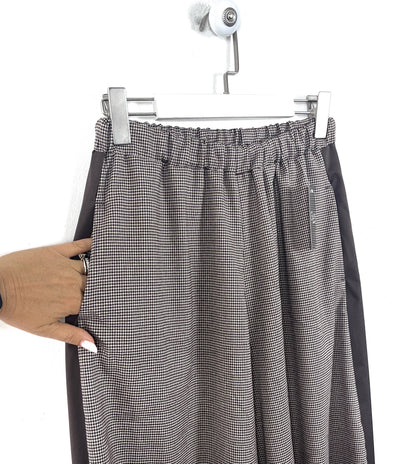 Pantalone Jogger Pied de Poule ⚫️