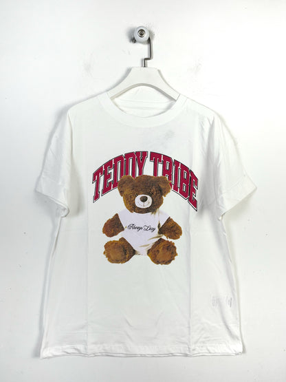 T-shirt Vicbee Fit Teddy Tribe ⚫️