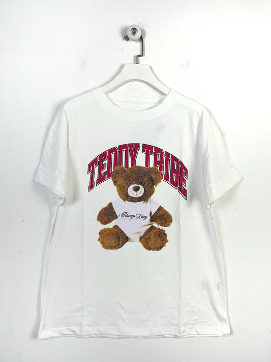T-shirt Vicbee Fit Teddy Tribe ⚫️