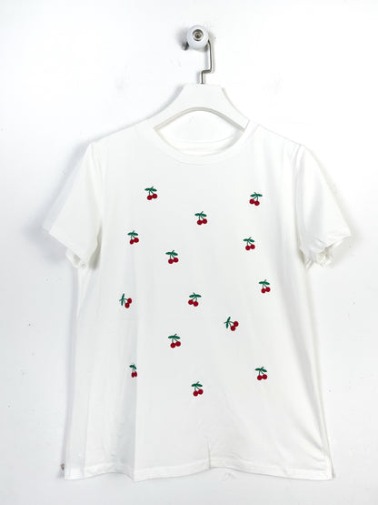 T-shirt Ciliegie Slim ⬛️