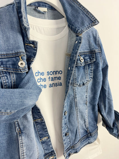 T-shirt Che sonno Che… Slim ⬛️