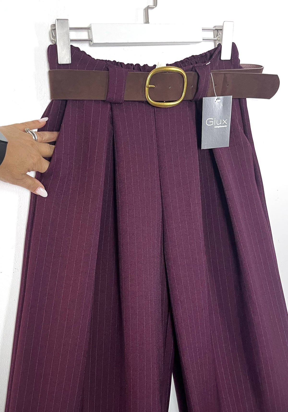 Pantalone Palazzo Gessato ⬛️