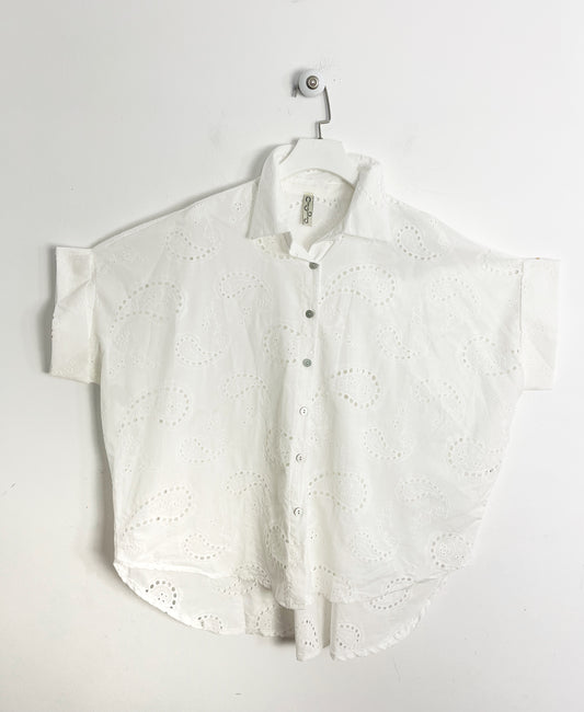 Camicia Sangallo Over ⚫️