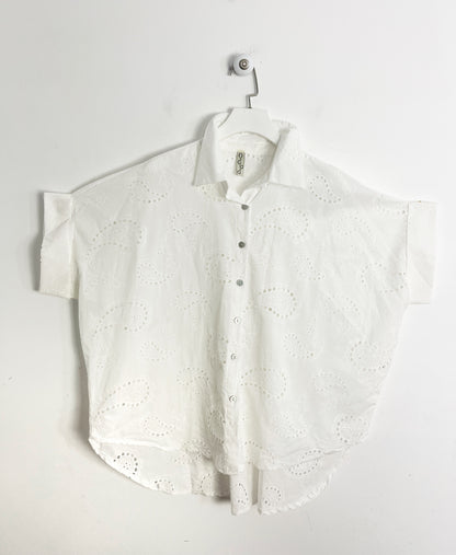 Camicia Sangallo Over ⚫️