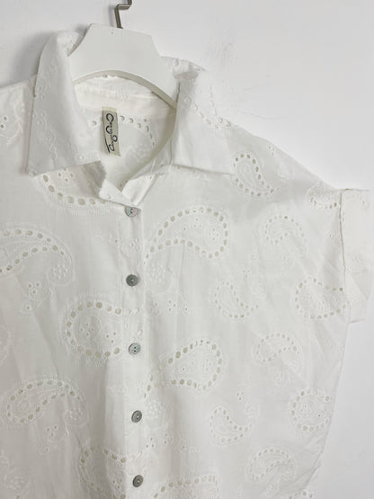 Camicia Sangallo Over ⚫️