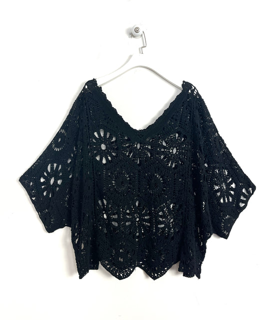 Magliettone Crochet ⚫️