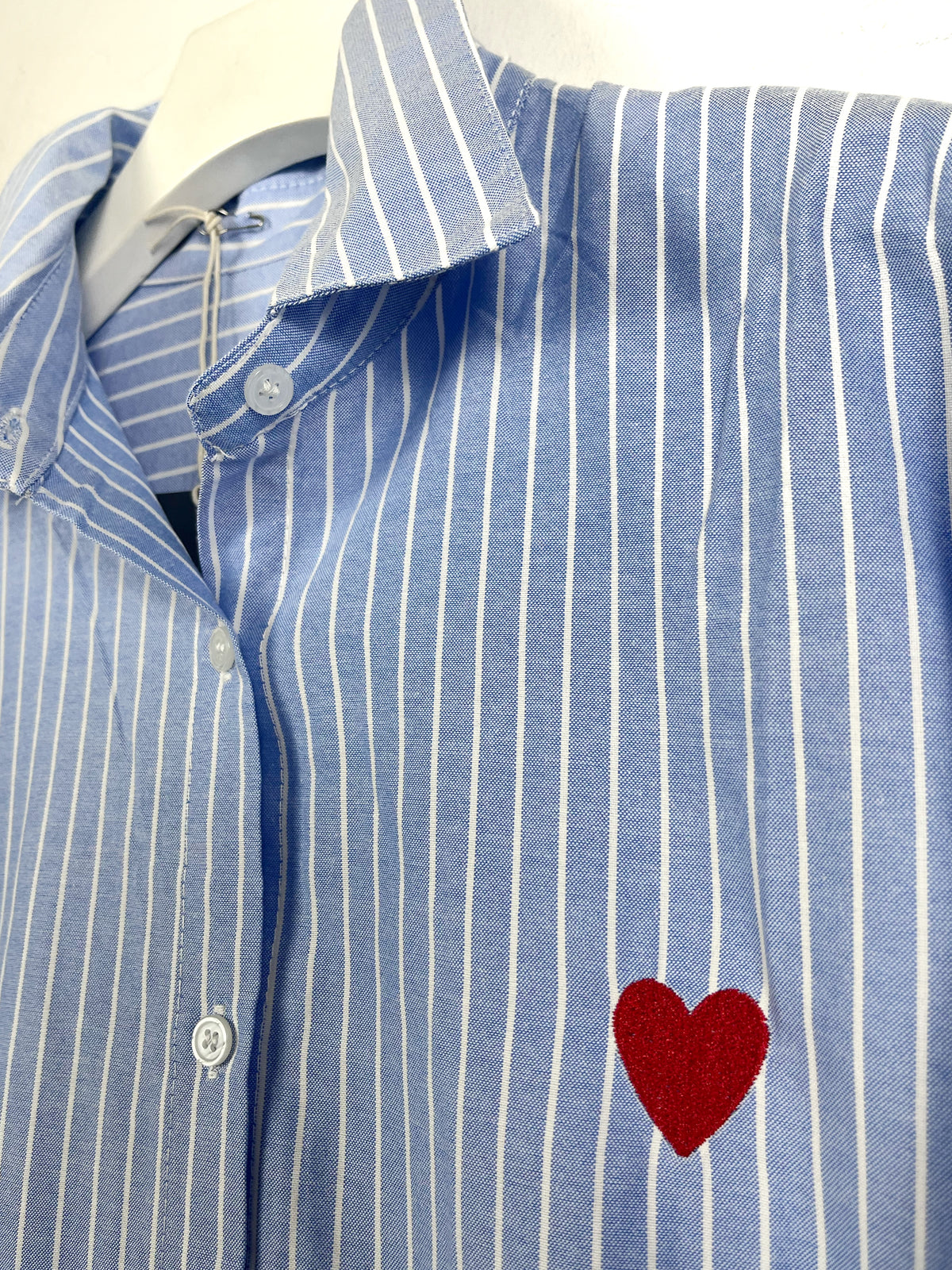 Camicia Over Gessata ⚫️
