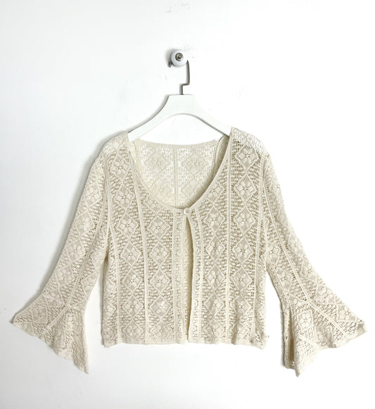 Cardigan Uncinetto