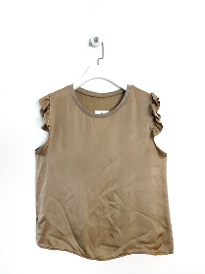 Blusa smanicata Satin