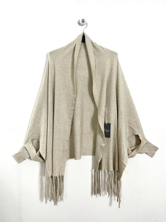 Cardigan Mantella con frange ⚫️