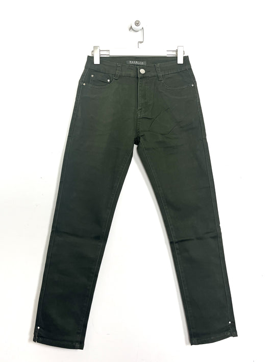 Panta Skinny Verde Muschio  ⚫️