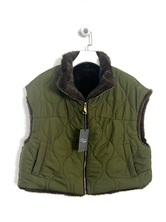 Gilet Ecofur Trapuntino ⚫️