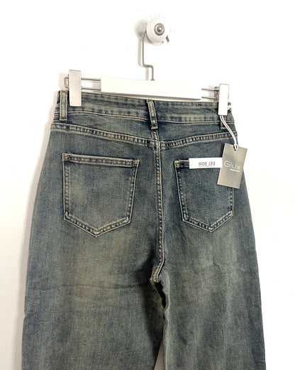 Jeans Wide leg Sabbiati ⬛️