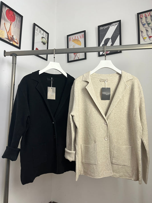 Blazer in maglia ⚫️