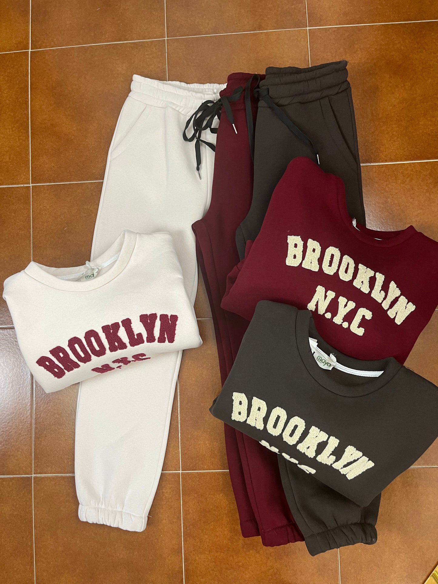 Coordinato Tuta Felpata ⬛️