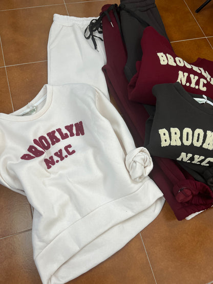 Coordinato Tuta Felpata ⬛️