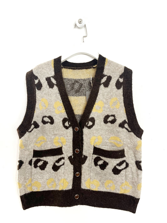 Gilet Fantasia con bottoni ⚫️