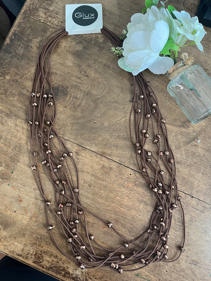 Collana Fili e Cristalli