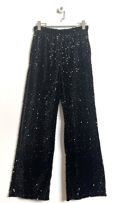 Pantalone Ciniglia e Paillettes