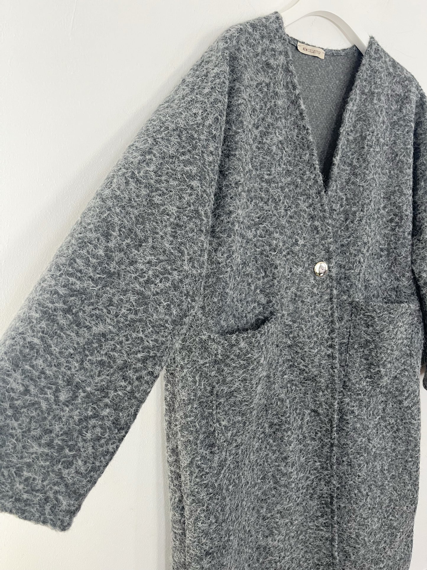 Cappotto senza revers ⚫️