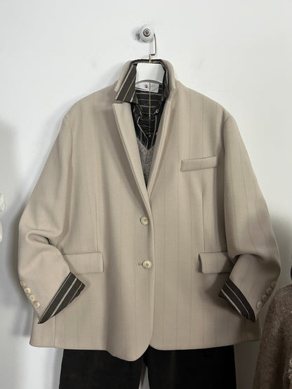 Blazer Over Gessato ⚫️