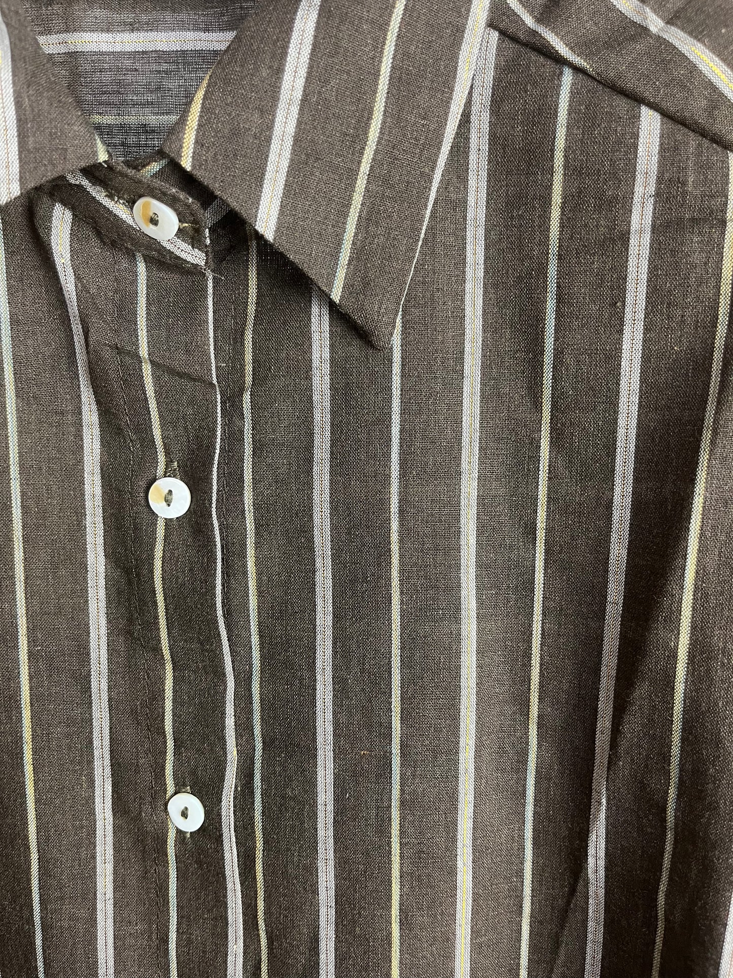 Camicia Gessata con Lurex⚫️