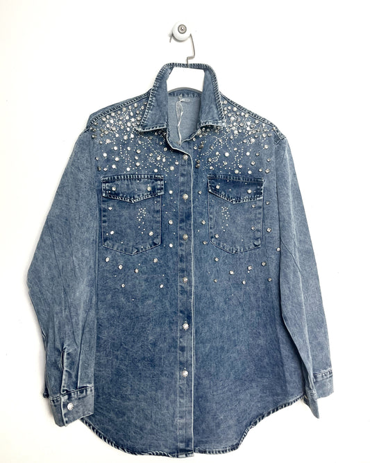 Camicia Strass ⬛️