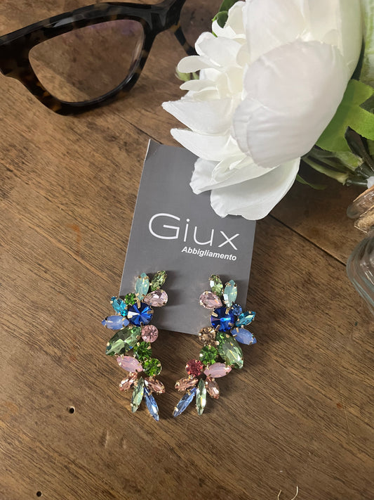 Orecchini Pietre Multicolor