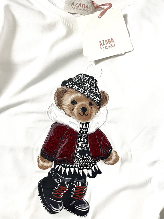 T-shirt Teddy Snow M/L slim ⬛️