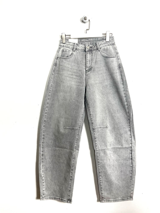 Jeans Barrel Grigio ⚫️