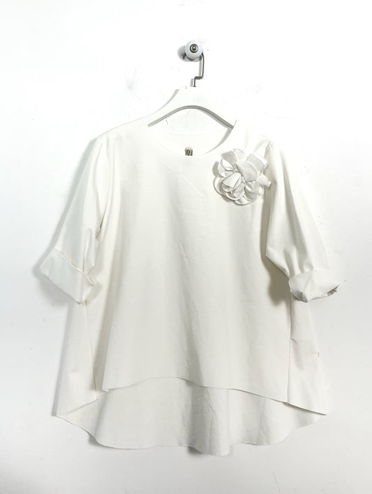 Blusa Asimmetrica punto milano ⚫️