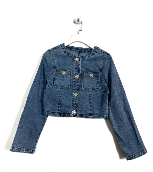 Giubbino Jeans Cropped ⬛️