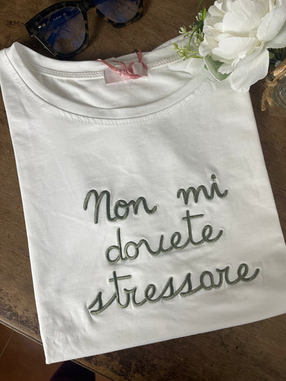 T-shirt linea morbida ⚫️