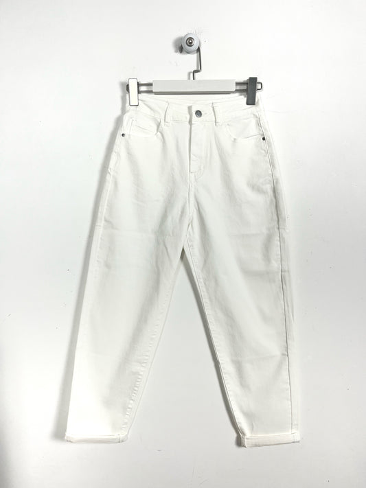 Jeans Mum Fit Bianco ⬛️