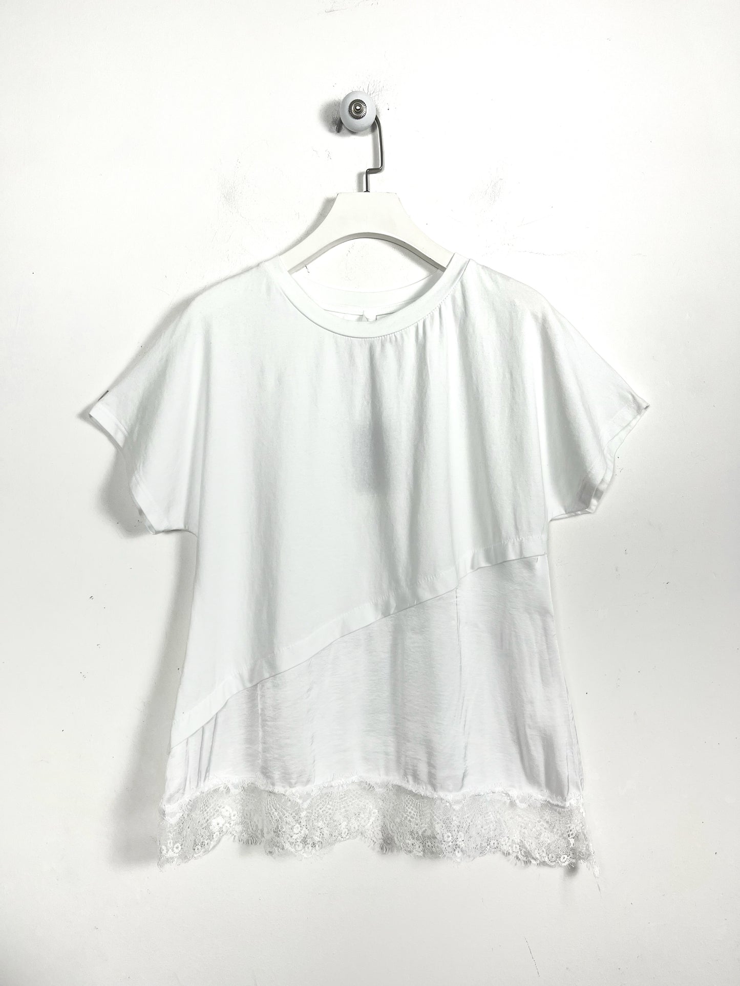 T-shirt Naïf con Pizzo ⚫️
