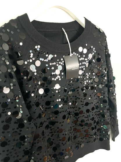 Girocollo Paillettes ⬛️